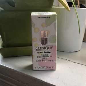 Clinique even better foundation